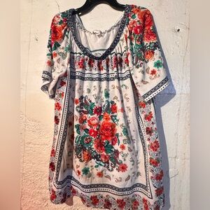 Floral Print Women's Top